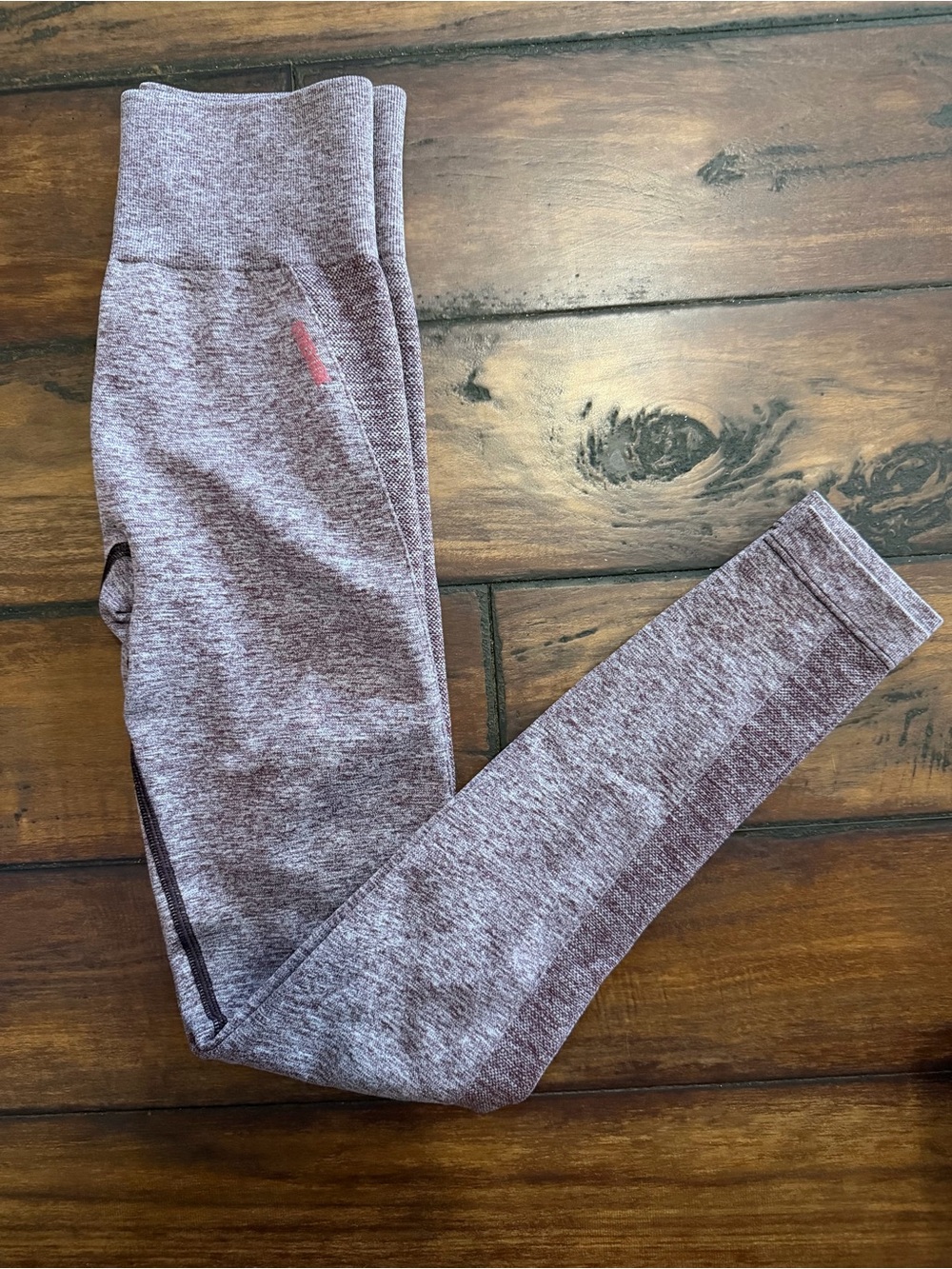 Gymshark Heathered Mauve Leggings